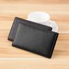 Модный простой мужской кожаный держатель для карт для мужчин и женщин RFID-блокировка кредитных карт VIP ID тонкие кошельки для карточек