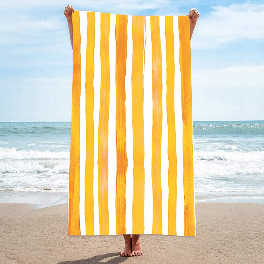 Locomotive Enthusiasts Sports Towels Quick-drying Double-sided Velvet Beach Towels Printed Bath Towels