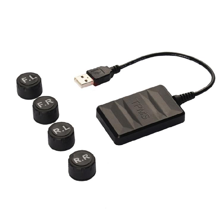 Портативная система контроля давления в шинах TPMS для Android-магнитолы