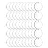 2 Inch Blanks Discs Keyrings Acrylic Blank Keychain Discs Circles Keychain Acrylic Clear Circle