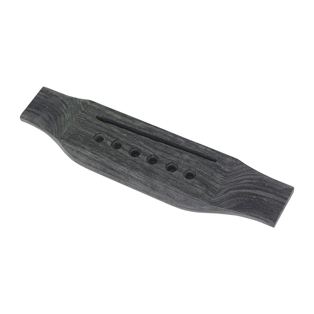 IRIN Acoustic Guitar Bridge 6 Holes Bridge Rosewood Guitar Bridge Lower String Pillows Bridge Guitar Parts & Accessory