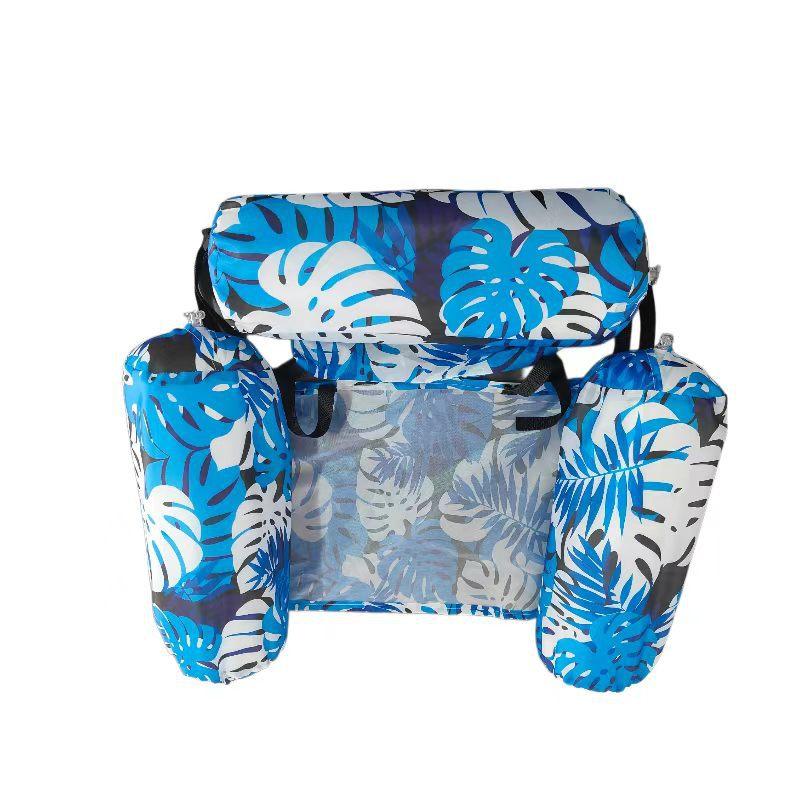 Inflatable Pool Float Floating Lounger Chair Leakproof Pool Lounge Float with Arm & Backrest Water Hammock for Pool Lake Beach