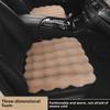 Cross-Border Three-Piece Winter Bubble Velvet Car Cushion Set - Warm and Comfortable Without Labels