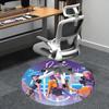 Joey Rumi,Avantgarde Fashion Chair mat Round Rug Office carpet, Machine Washable, Non slip, Suitable for Living Rooms, Bedrooms