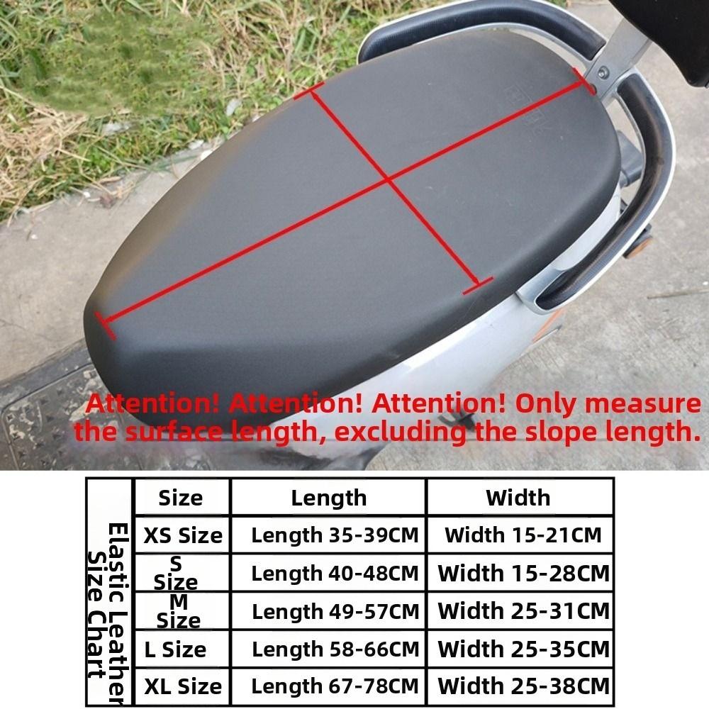 Elastic Electric Bicycle Seat Cover Breathable Motorcycle Seat Protector Weather Protection