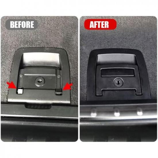 Коврик в багажник Черный с ручкой 51477267484 Для BMW E60 F07 F11 E70 F15 E71