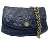 Б/у Сумка на плечо из кожи ягненка Женская