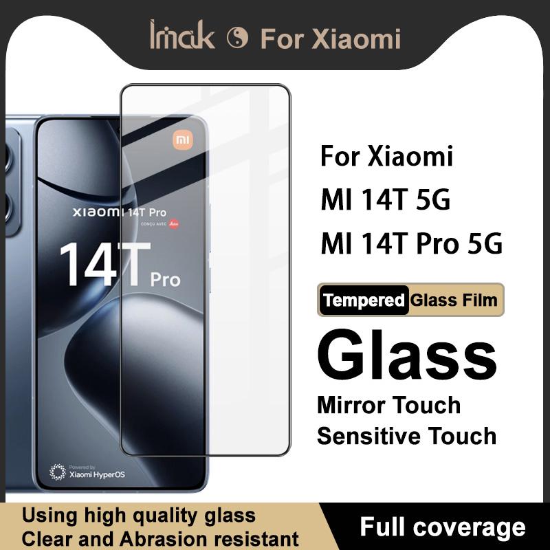 Для Xiaomi MI 14T Pro 5G Glass IMAK Full Coverage Tempered Glass Film Pro+ Series