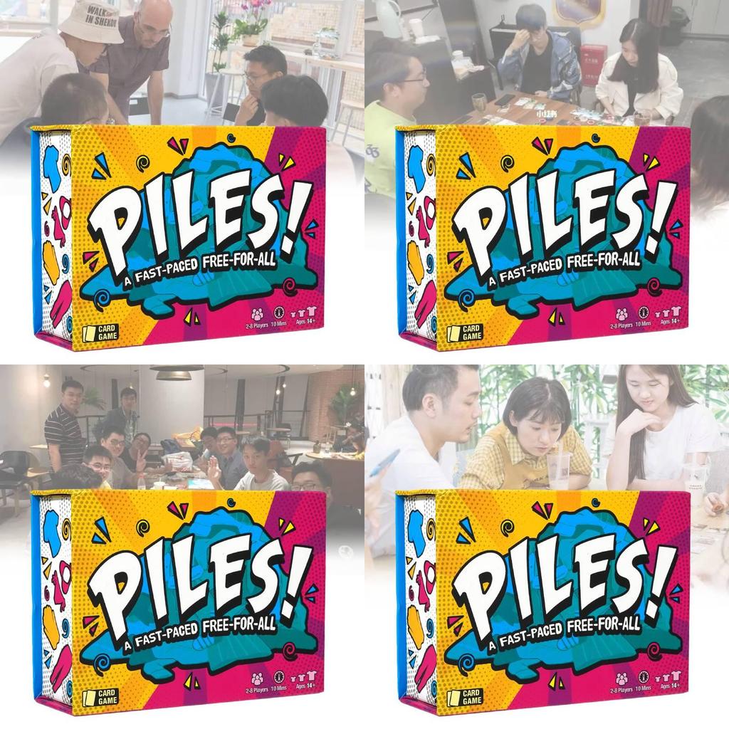 Темповая для быстрой бесплатной для всех карточной игры в стопки семейная детская настольная игра подарок вечеринка