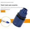 Plastic 3-Way Water Connector for Car Wash Gun and Hose Nozzle