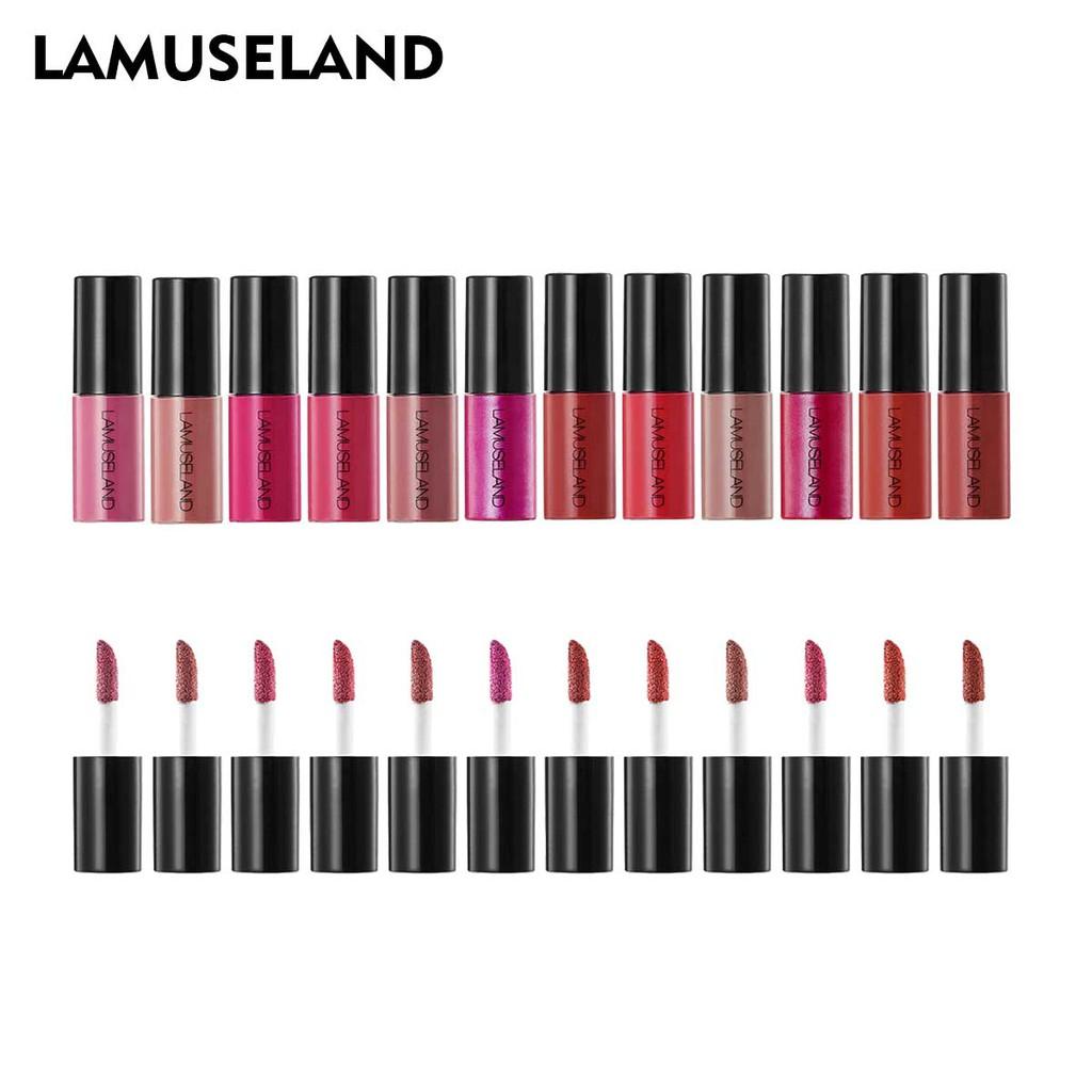 12Colors/Set Mini Cute Long-Lasting Lipstick Matte Mini Lip Gloss Waterproof Travel Kit