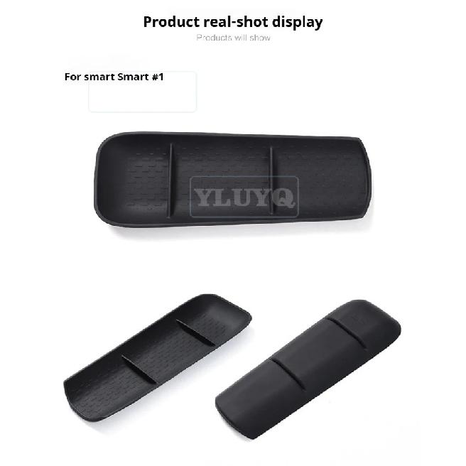 For Smart Smart #1 Central Console Storage Box Silicone Storage Box Anti-slip Modification Mat 2022 Model Smart Car Interior