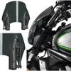 Ветровое стекло для Kawasaki VN 650 Vulcan S 650 VN650 2016-2025 Мотоцикла Cafe Дефлектор Обтекатель Комплект креплений для ветрового стекла PC Сталь
