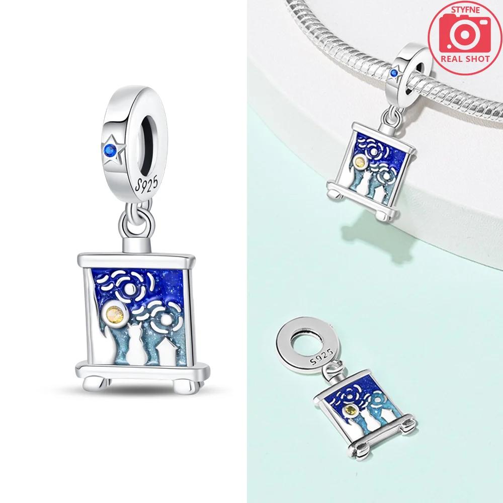 Элегантная медная оригинального цвета масляная живопись доска восковые мелки бусины подходят шармы для браслетов женские украшения DIY аксессуар подарок