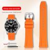 19/20/21/22 мм Для Longines Conquest HydroConquest L3.781 642 742 782 Быстросъемный Резиновый Ремешок для Часов Спортивный Погружение Силиконовый Ремешок