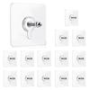 20Pcs/Set Screw Wall Hook No Drill Adhesive Modern Heavy Duty Photo Frame Rack Clock Mirror Towel Clothes Hanger Home Supplies