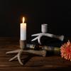 New Product Retro Antler Candlestick Ornaments Home Animals Home Desktop Candlestick Decorative Resin Crafts