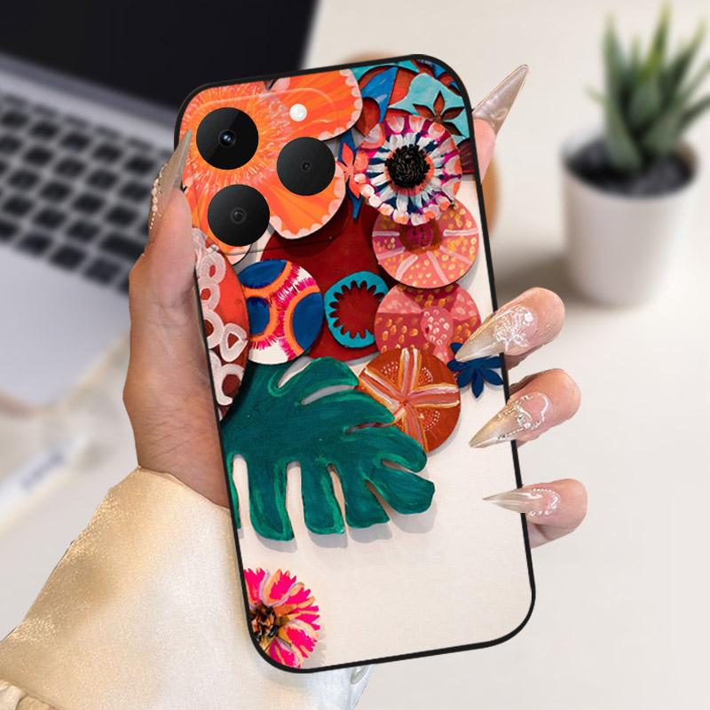 Case For Realme 15T Shockproof Silicone Soft TPU Back Cover For Realme 15 T Realme15T 5G Phone Cases 6.57" RMX5111 RMX5112 Funda