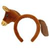 Soft Horse Hair Hoop Sweet Pony Doll Headpiece Creative Mascot Plush Headband  Role Play