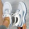 Женские кроссовки из сетки Fly Knit большого размера - Легкие, удобные, универсальные повседневные туфли