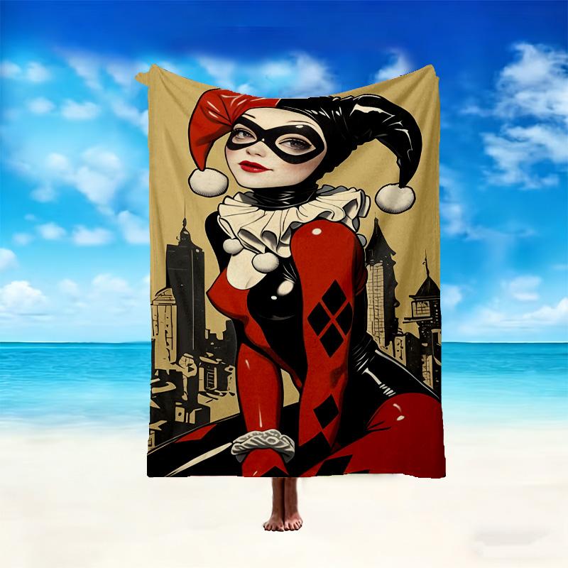 1pc Snug JOKER Blanket, Lightweight & Durable Print Blanket, Perfect for Home, Couch, Bed, Picnic, Travel, Office