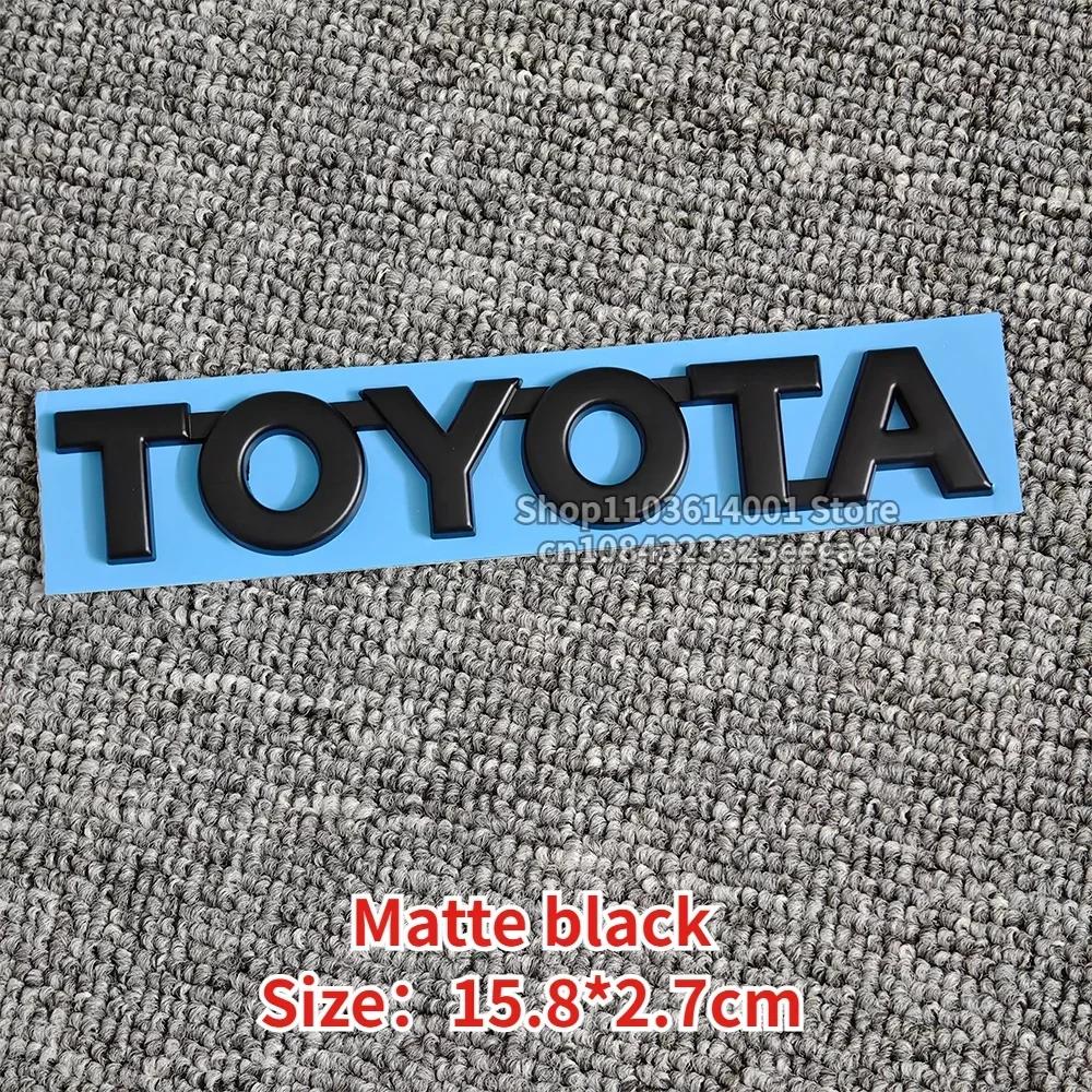 Задний значок-буква на багажник для замены Toyota RAV4 Corolla Camry Prado REIZ CHR 86 Avalon Highlander Verso Tacoma