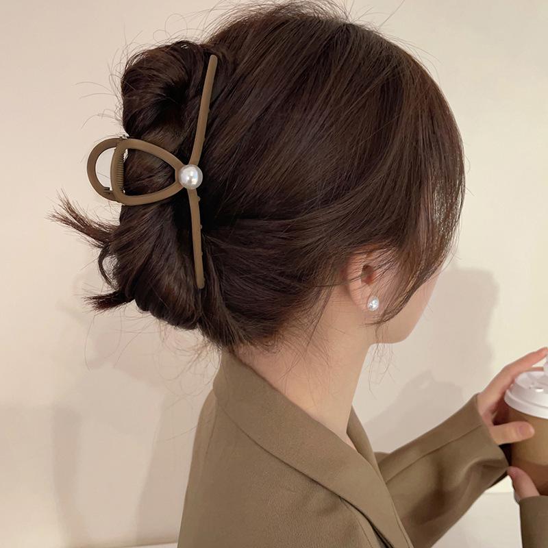 Премиальная металлическая заколка для волос «Акула» для женщин - Большая летняя заколка для волос, Уникальный дизайн