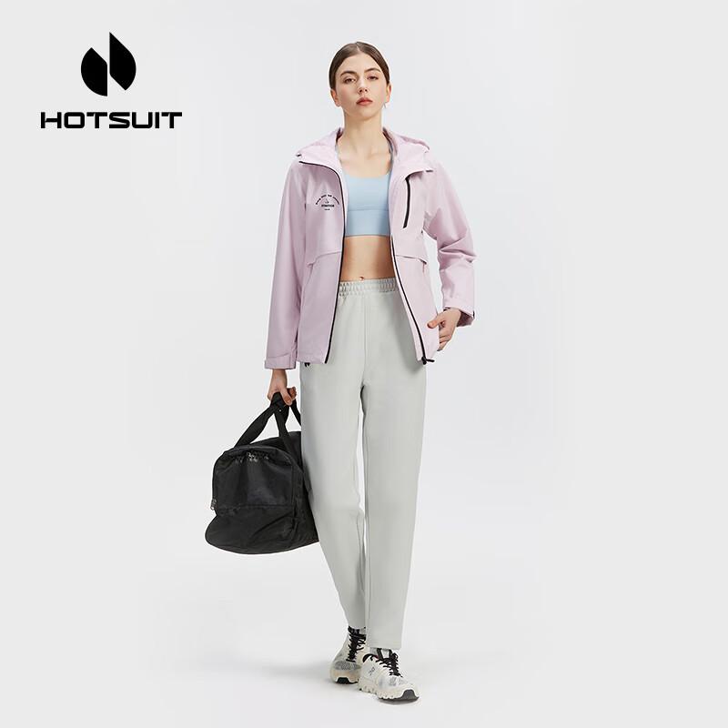 Женская мягкаяshell куртка HOTSUIT для активного отдыха с капюшоном