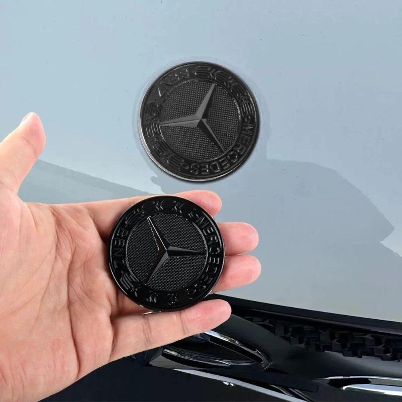 Замена 38мм A0008171901 Эмблема логотип значок решетки радиатора для Mercedes Benz AMG A B C D E V S CLASS CLE CLA GLA  W205 W213