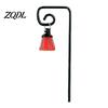 DIY Terrarium Decor with Resin Pony Glow in The Dark Mini Garden Lantern Hook Stake, Decorative Stakes for Tabletop Green Plants Fairy Ornament Potted