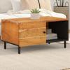VidaXL Coffee Table 80x50x40 Cm Solid Acacia Wood 356859