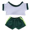 Niannyyhouse 10cm, 15cm, 20cm Plush Clothes, Sportswear, Color Blocking, T-Shirt, Pants, Dress-Up, Cotton Doll, Accessories (a13, 20cm)