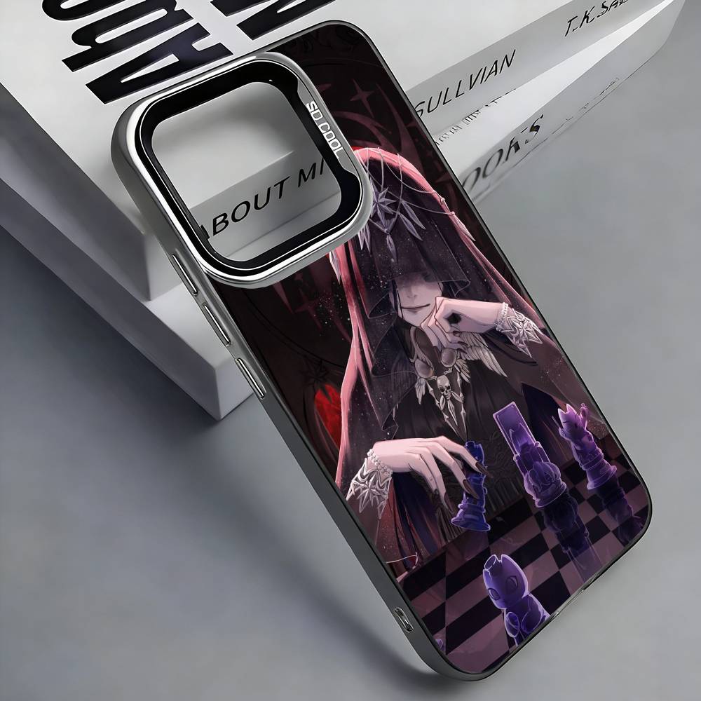 L-Повелитель Тайн Цветной Серебристый Задний Чехол Для Телефона Для IPhone 17 16 15 14 13 12 11 Plus Pro Max Plus