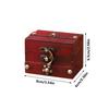 Wood Chest Antique Keepsake Storage Organizer Jewelry Storing Storage Organizer For Bedroom Tabletop Nightstand Dresser Vanity