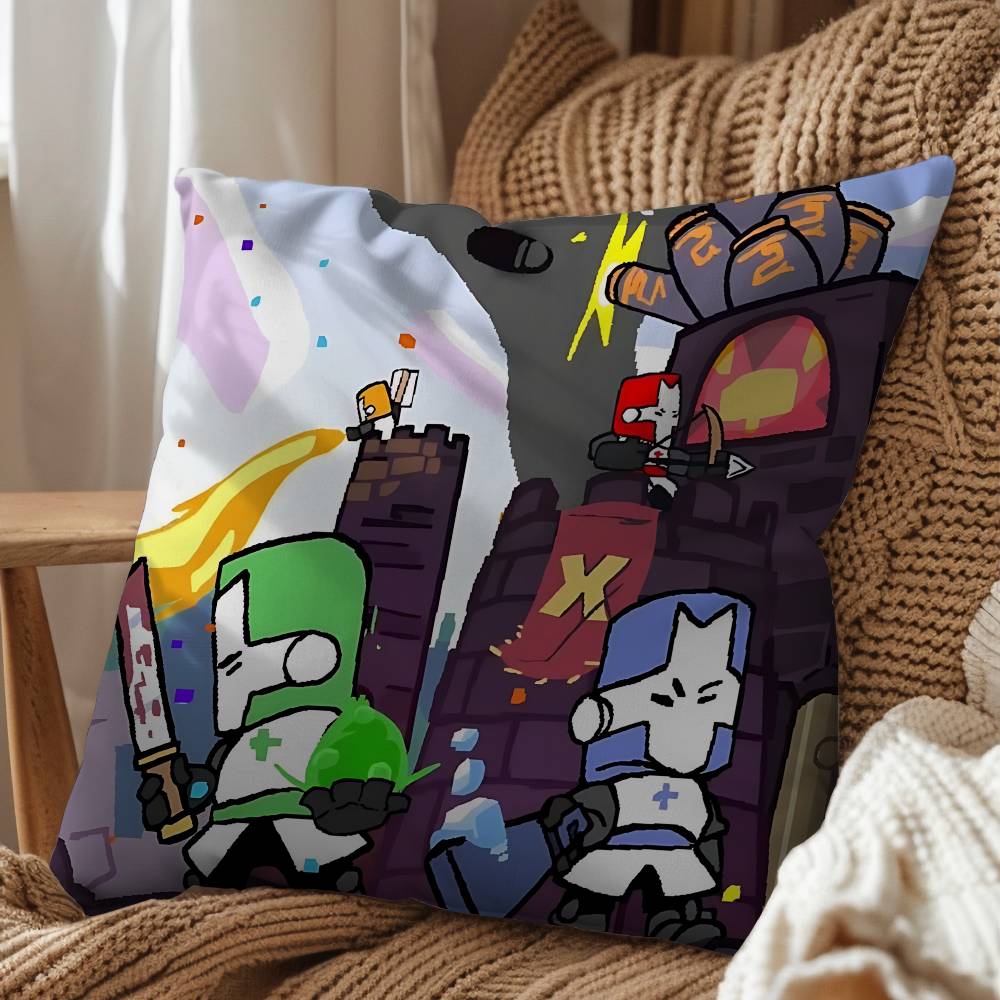 Арт милый крутой Чехол на подушку Castle Crashers чехол на подушку для дивана в гостиной чехол на подушку для кровати в спальне домашний декор