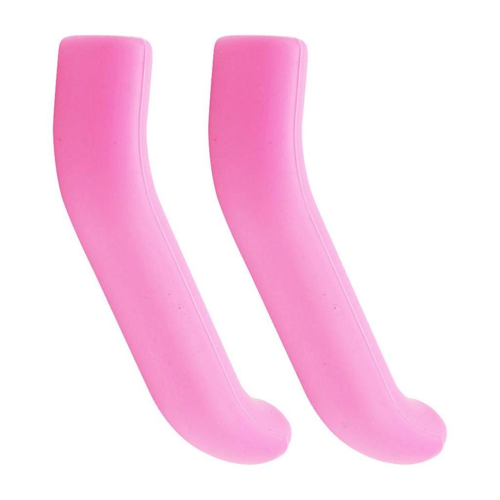 2 шт. силиконовый чехол для ручки тормоза горного велосипеда защитный чехол темный