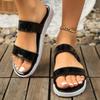 Women Flat Slippers Comfortable Non-slip Sandals New Style Bathroom Fashion Slippers
