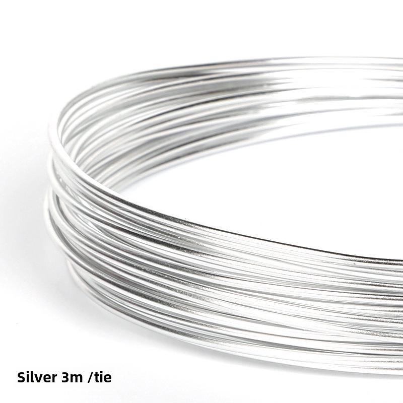 Цветная оксидированная алюминиевая проволока (1мм-2,5мм) для поделок своими руками и украшений для велосипедов