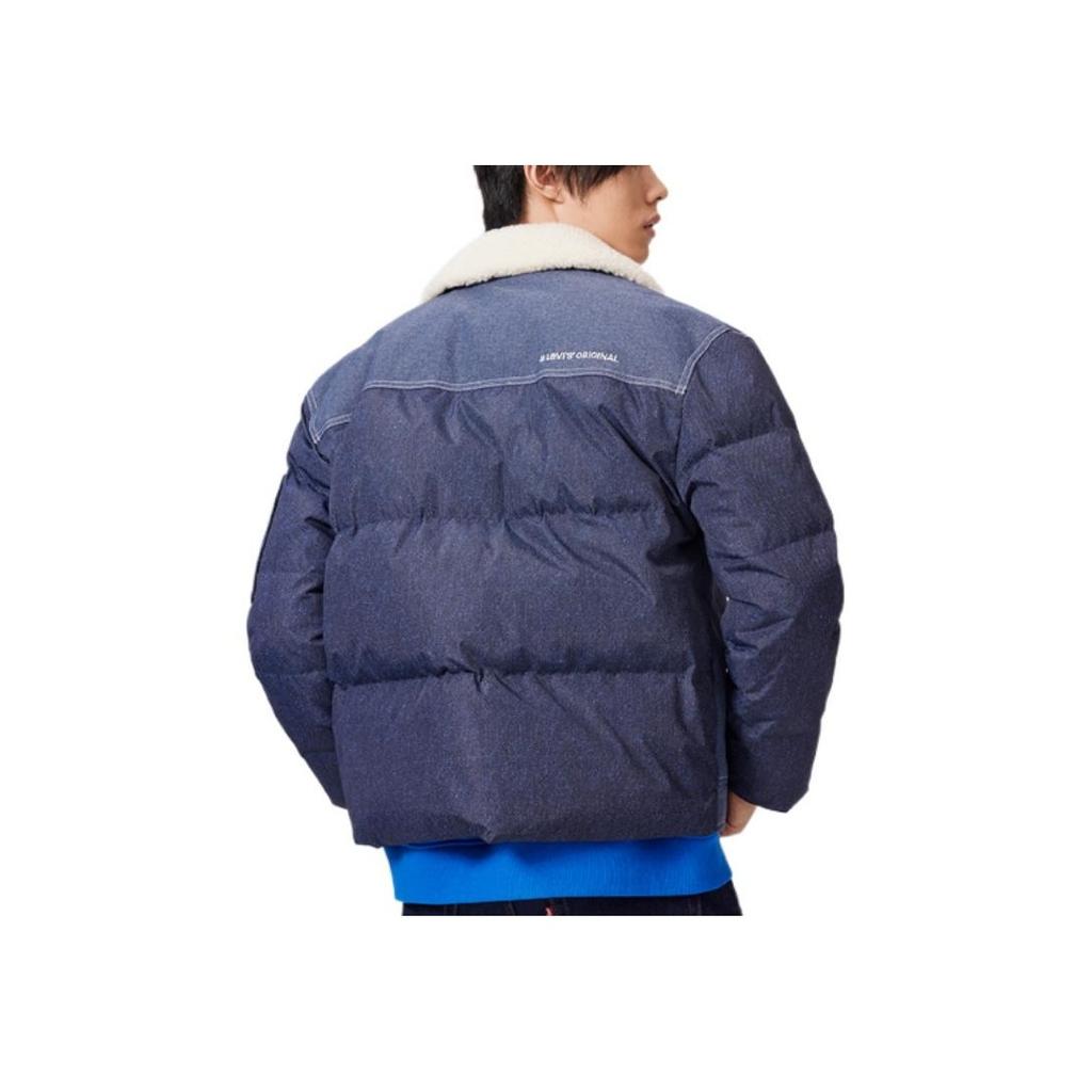 Levis Куртка джинсовая повседневная с цветными блоками на одной пуговице Мужские куртки Синий A5161-0001