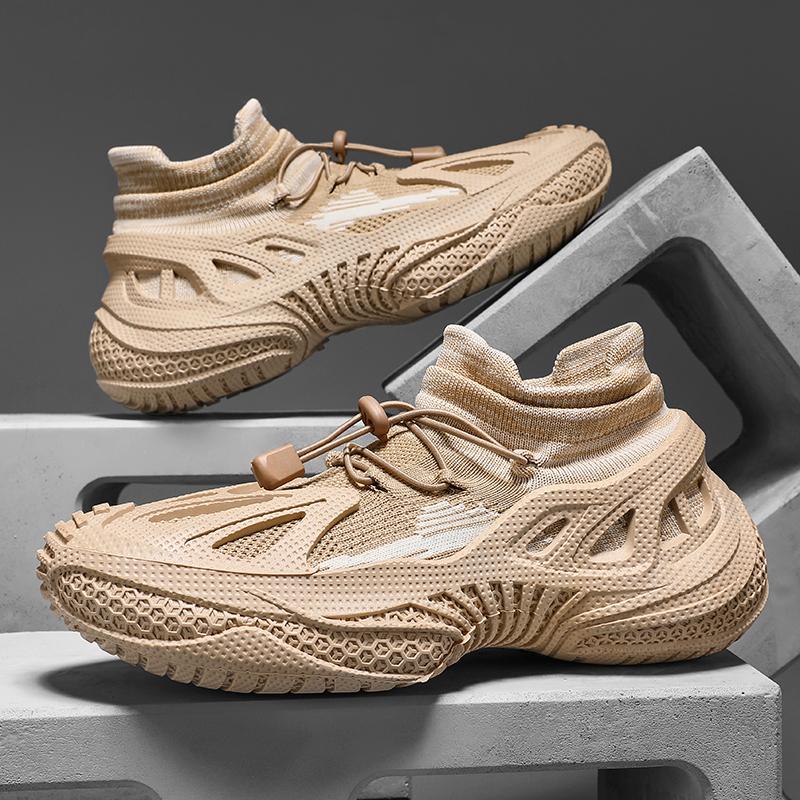 Новая мужская повседневная спортивная обувь Новая Удобная Дышащая Сетчатая подкладка Летний сезон Мужская обувь Универсальная Модная обувь для скейтборда