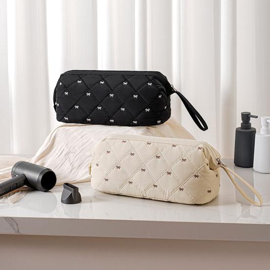 Сумка для хранения фена, прочная застежка-молния, ткань Оксфорд, портативный органайзер для макияжа, дизайн в форме коробки, легко носить, чехол для фена