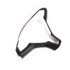 For Tesla Model S Model X ABS Car Steering Wheel Frame Sticker Inner Direction control button Decoration Trim Cover Accessories