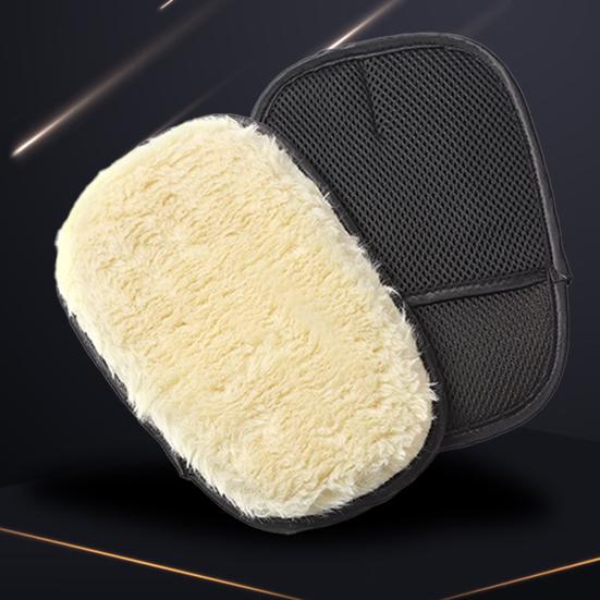 Перчатки для мытья автомобиля из искусственной шерсти, утолщенные плюшевые перчатки для чистки автомобиля, салфетка для чистки автомобиля с мягкой щетиной, многофункциональная автомобильная щетка для полировки