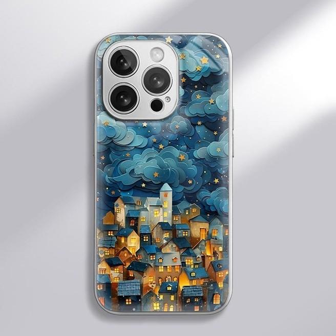 For Apple 16promax New Year Women’s Model for IPhone Mobile Phone Case 15 Yunduo Town 14pm Hydrogel Shell