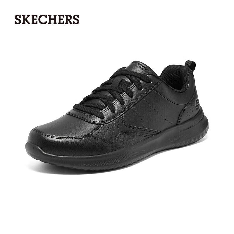 Skechers Мужская повседневная деловая кожаная обувь 210835