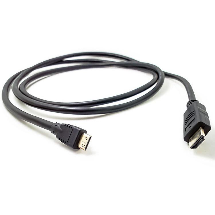 Gold-Plated Mini HDMI To HDMI Cable, 1.5m, for Camera/TV/Tablet