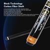 Кий для бильярда KHEALING Carbon T 700 из углеродного волокна, 58 дюймов, с 12 соединениями, ручной работы, прямой, подходит для игры в «восьмерку» и «девятку» (19-20),