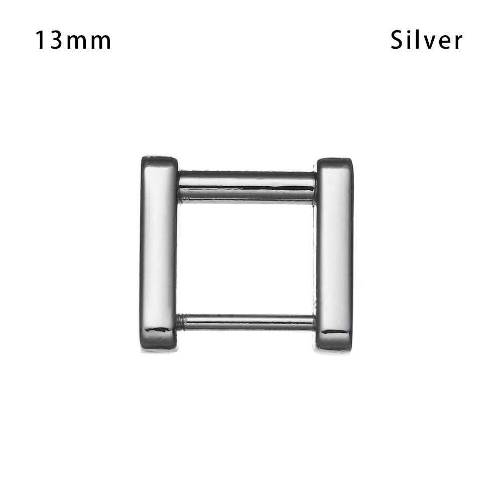 Кожаный ремесло Съемная застежка Соединительный ремешок Винт Кольца Пряжка Петля для сумки Прямоугольные кольца Пряжка