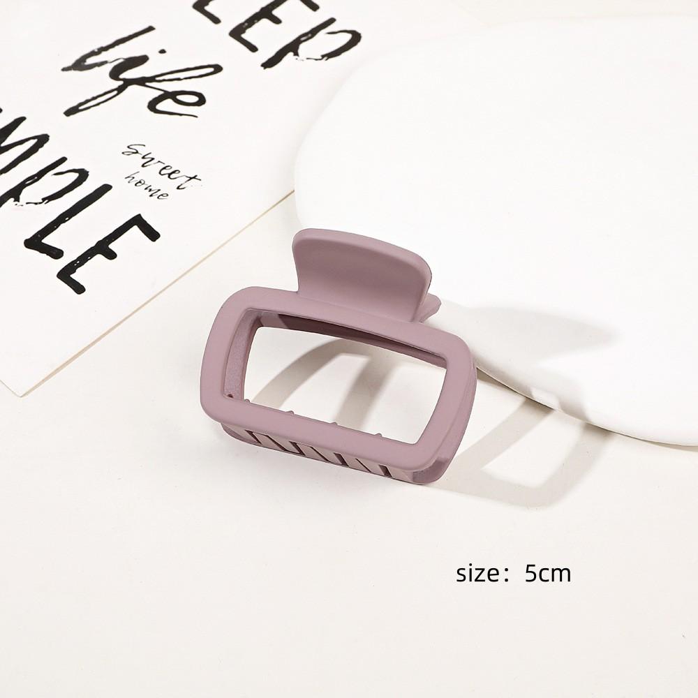 1pcs Korean Coffee Large Hair Claws Acrylic Hairpins Barrette Crab Hair Clips Headwear for Women Girls Braiders Hair Accessories