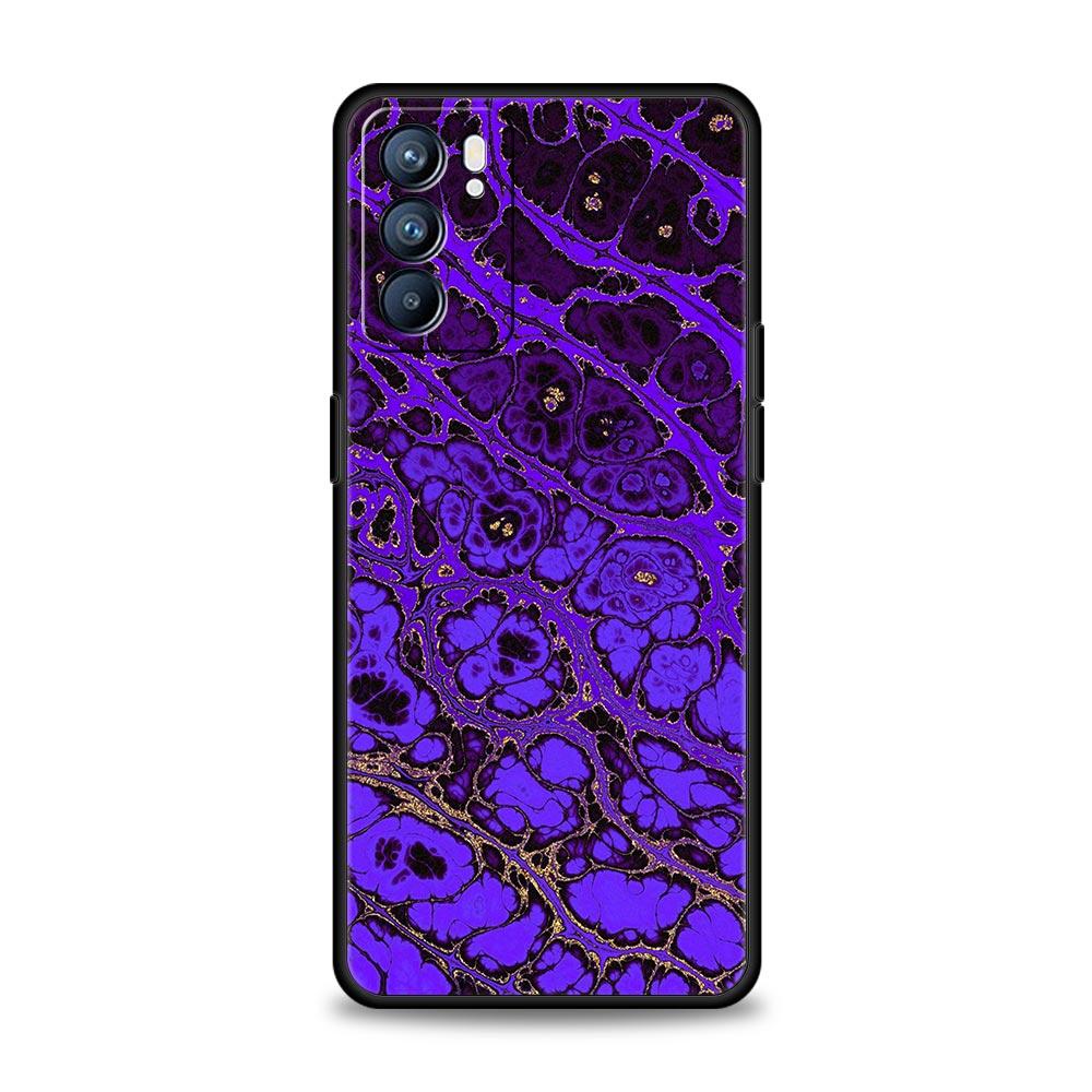 Мягкий чехол для телефона с рисунком из мрамора для Oppo Find X5 A54 A53 A52 A9 2020 A15 A95 A16 A76 A74 A12 Reno7 SE Reno6 Pro 5G TPU Cover